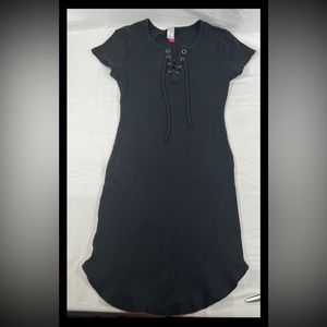 No Boundaries Women Black Casual Dress L. (0020)